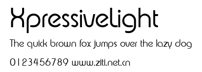 XpressiveLight.ttf