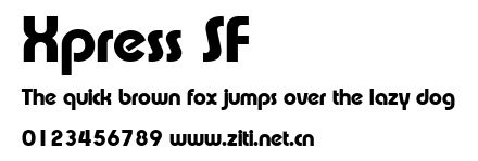 Xpress SF.ttf