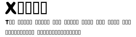 Xomic.ttf字體轉換器圖片