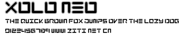 Xolo Neo.ttf字體轉換器圖片