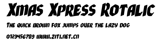 Xmas Xpress Rotalic.ttf