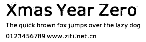 Xmas Year Zero.ttf