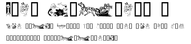 Xmas Clipart 2.ttf字體轉換器圖片
