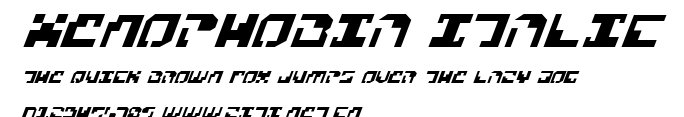 Xenophobia Italic.ttf