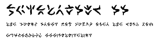 XenoTribal BB.ttf字體轉換器圖片