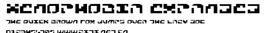 Xenophobia Expanded.ttf字體轉換器圖片