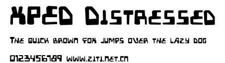 XPED Distressed.ttf