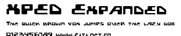 XPED Expanded.ttf