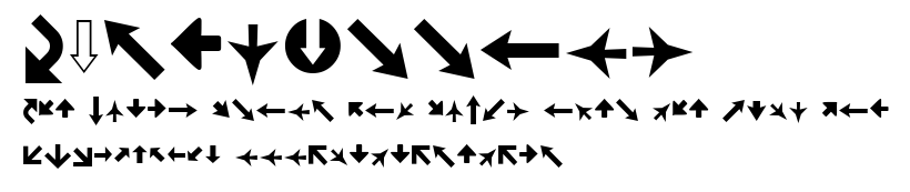 XIngyArrows.ttf