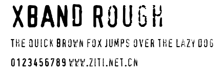 XBAND Rough.ttf