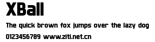 XBall.ttf