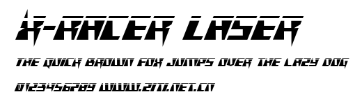 X-Racer Laser.ttf