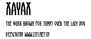 XAyax.ttf