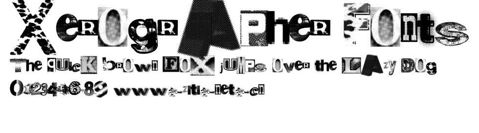 Xerographer Fonts.ttf