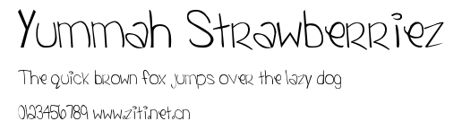 Yummah Strawberriez.ttf