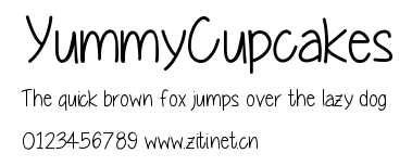YummyCupcakes.ttf