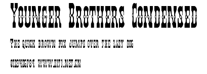 Younger Brothers Condensed.ttf