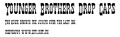 Younger Brothers Drop Caps.ttf