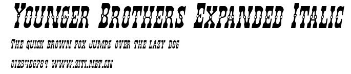 Younger Brothers Expanded Italic.ttf
