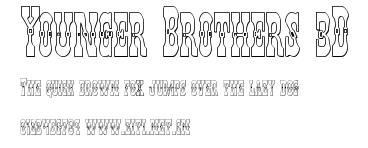 Younger Brothers 3D.ttf