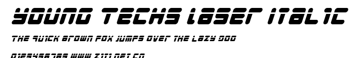 Young Techs Laser Italic.ttf