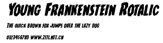 Young Frankenstein Rotalic.ttf