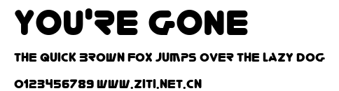 You're Gone.ttf