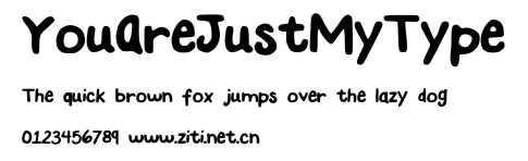 YouAreJustMyType.ttf