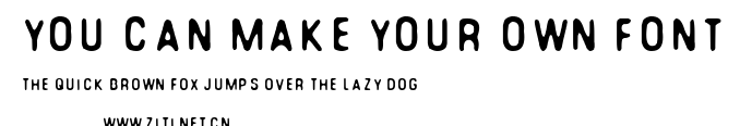 You Can Make Your Own Font.ttf