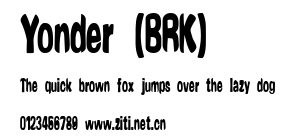 Yonder (BRK).ttf
