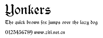 Yonkers.ttf