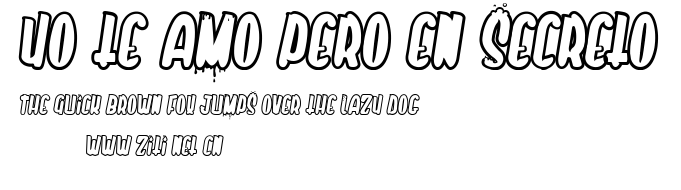 Yo te amo pero en secreto.ttf