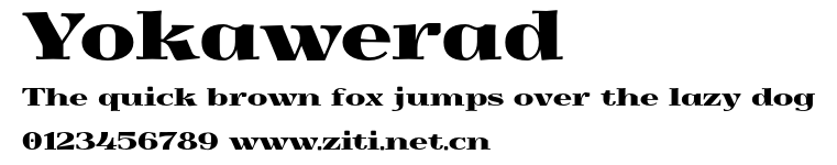 Yokawerad.otf