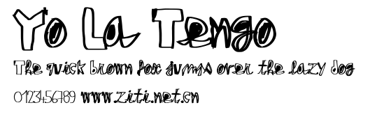 Yo La Tengo.ttf