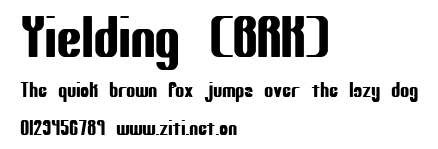 Yielding (BRK).ttf