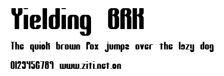 Yielding BRK.ttf