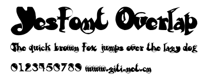 Yesfont Overlap.ttf