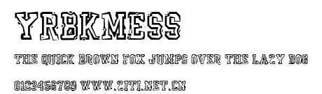 YrBkMess.ttf