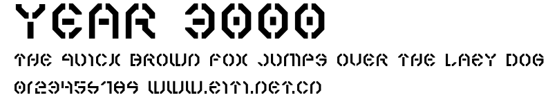 Year 3000.ttf
