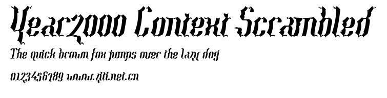 Year2000 Context Scrambled.ttf